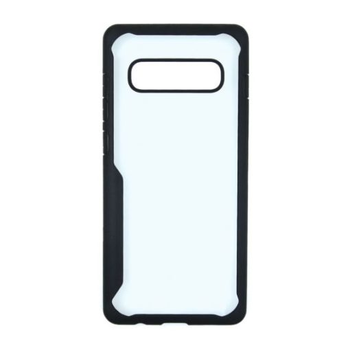 Samsung Galaxy S10 TPU Skal - Bra Skydd - Transparent/Svart
