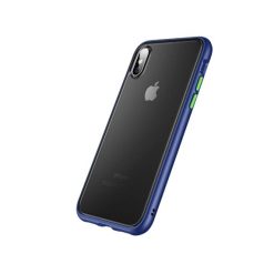 iPhone XR Shockproof TPU Skal - Svart/Blå