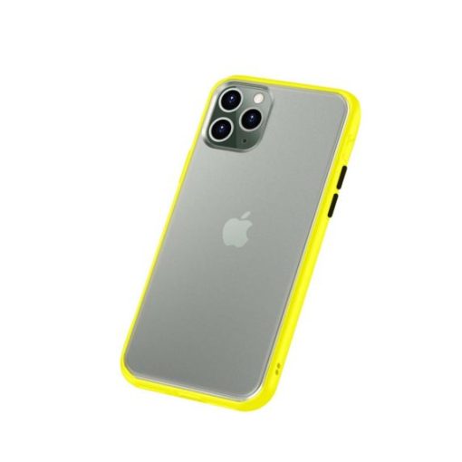 iPhone 11 Pro PC TPU Mobilskal - Transparent/Gul