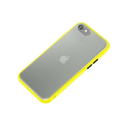 mobilskal tpu iphone 6 6s 7 8 se gul transparent 4