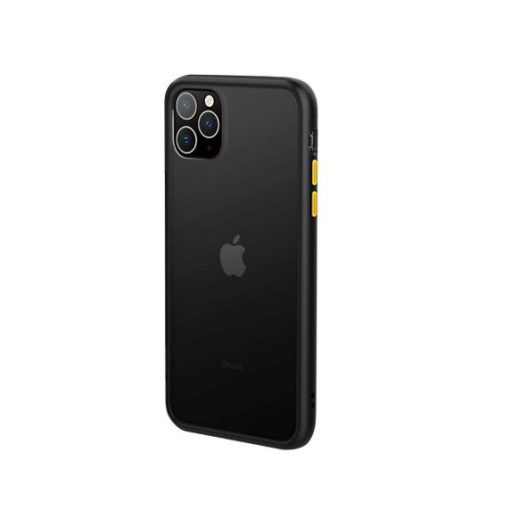 iPhone 11 Pro PC TPU Mobilskal - Transparent/Svart