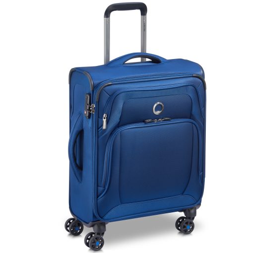 Delsey Paris Optimax Lite Cabin Slim 55 Blue