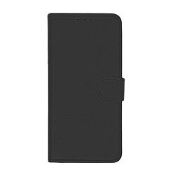 Samsung Galaxy A20s Läder Plånboksfodral Flip Stand - Svart