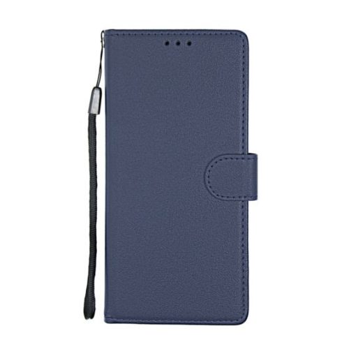 Samsung Galaxy X Cover 4 / 4s Läder Plånboksfodral med Ställ - Blå