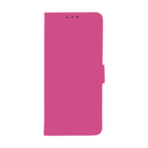 Samsung Galaxy XCover Pro Läder Plånboksfodral med Ställ - Rosa