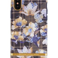 iPhone X/XS Richmond & Finch Skal - Floral Checked