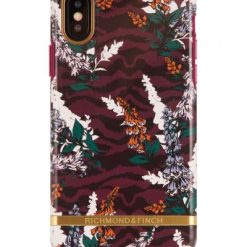 iPhone X/XS Richmond & Finch Skal - Floral Zebra