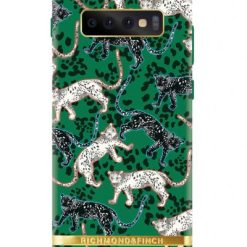 Samsung Galaxy S10 Plus Skal - Richmond & Finch Green Leopard