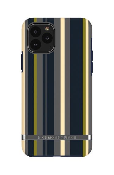 iPhone 11 Pro Max Richmond & Finch Skal - Navy Stripes