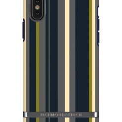 iPhone X/XS Richmond & Finch Skal - Navy Stripes