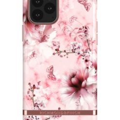 Richmond & Finch iPhone 11 Pro Mobilskal - Blommig Rosa Marmor