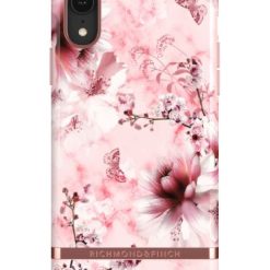 iPhone XR Richmond & Finch Skal - Pink Marble Floral