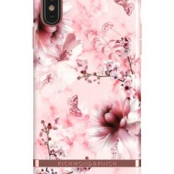 iPhone XS Max Richmond & Finch Skal - Pink Marble Floral