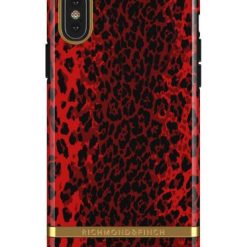 iPhone XS Max Richmond & Finch Skal - Röd Leopard