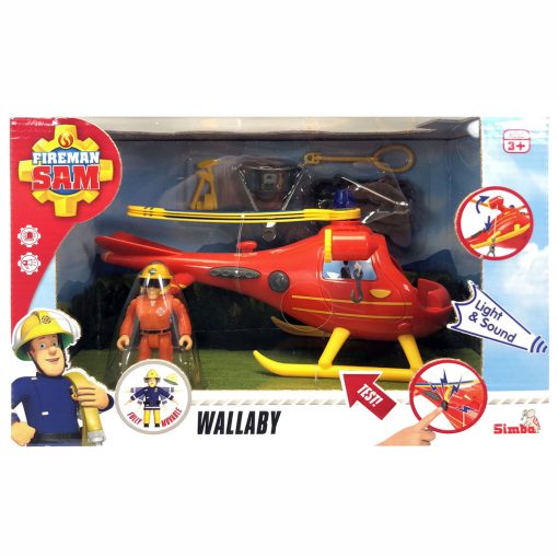 Brandman Sam Helicopter Wallaby incl. Figure