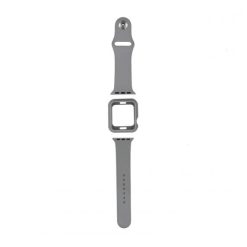 Apple Watch 1/2/3 38mm Armband i Silikon - Ljusgrå