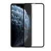 iPhone 11 Pro Max / XS Max Skärmskydd - 3D Härdat Glas Svart (miljö)