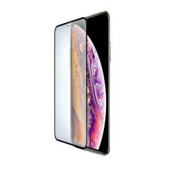 skarmskydd iphone xs max 11 pro max 3d hardat glas svart 1