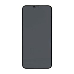 Skärmskydd iPhone 11 Pro Max / XS Max - 3D Härdat Glas Svart