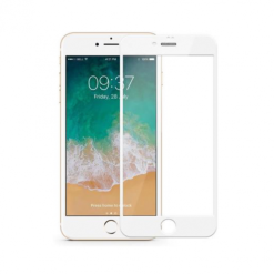 iPhone 7/8/SE 2020 Privacy Skärmskydd - 3D Härdat Glas (miljö) - Vit