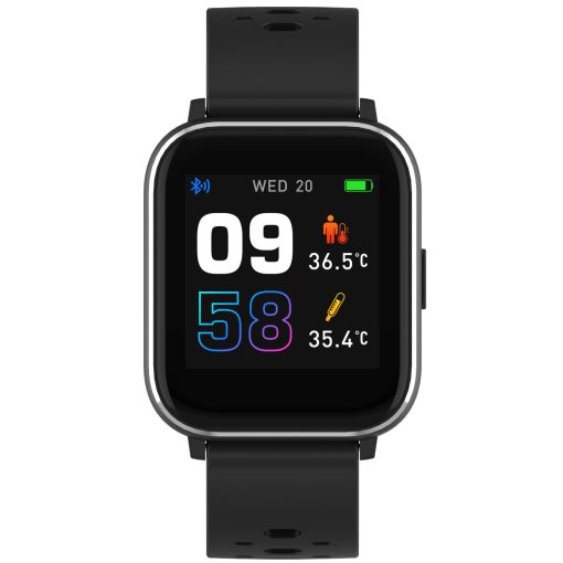 smartwatch med temp syre och hjartfrekvens 5