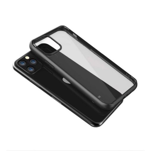 stottaligt mobilskal iphone 11 pro max svart transparent 8