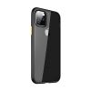 iPhone 11 Pro Max Shockproof TPU Skal - Svart/Transparent/Guld