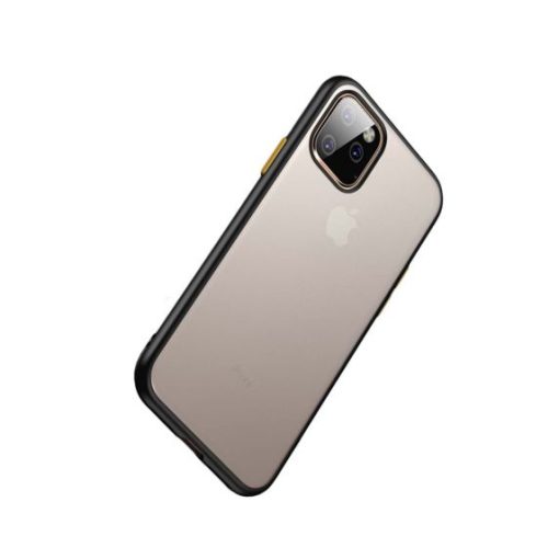 stottaligt mobilskal iphone 11 pro max svart transparent guld 3