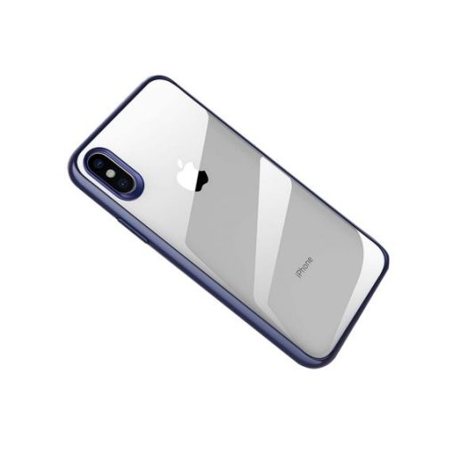 stottaligt mobilskal iphone xs max bla transparent 1