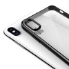 stottaligt mobilskal iphone xs max svart transparent 3