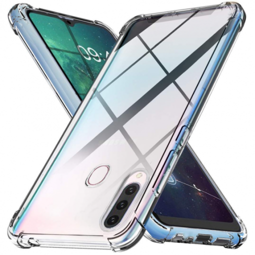 Samsung Galaxy A20s Skal Shockproof TPU - Transparent