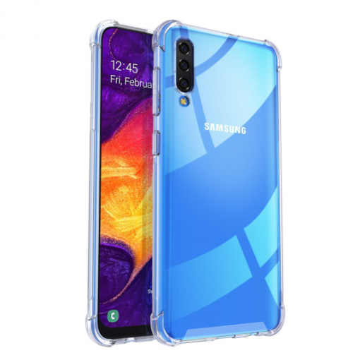 Samsung Galaxy A70 Skal Shockproof TPU - Transparent