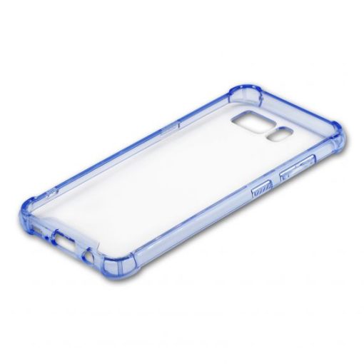 Samsung Galaxy S8 Plus TPU Skal - Bra Skydd - Transparent/Blå