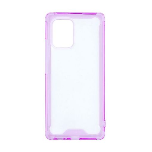 Samsung Galaxy S10 Lite TPU Skal - Lila/Transparent - Bild 2