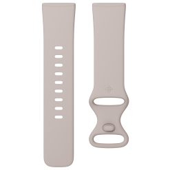 Fitbit Versa 3/Sense Armband Lunar White (L)