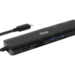 club3d usb type c 7 in 1 hub dockingstation 1