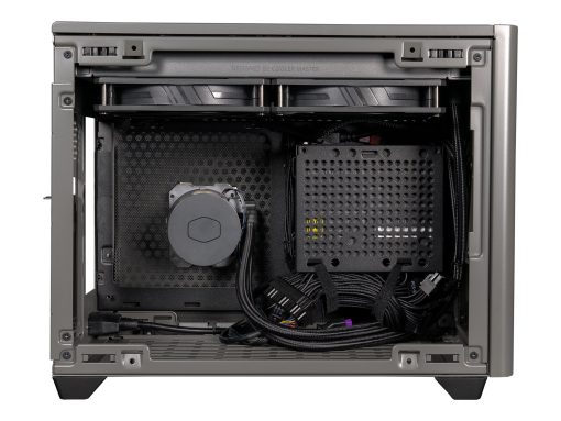 cooler master masterbox nr200p max tarn mini itx 850watt stromforsyning sort gra 8