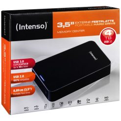 intenso harddisk memory center 4tb 35 usb 30 5400rpm 3