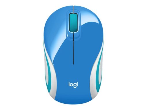 logitech m187 optisk tradlos bla 1