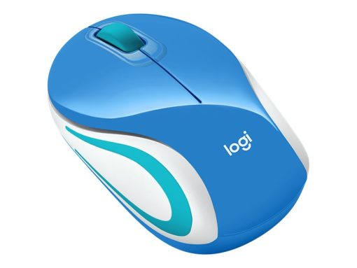 logitech m187 optisk tradlos bla