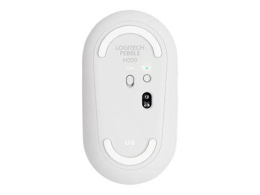 logitech pebble m350 optisk tradlos hvid 5