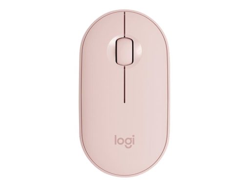 logitech pebble m350 optisk tradlos pink 3