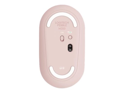 logitech pebble m350 optisk tradlos pink 5