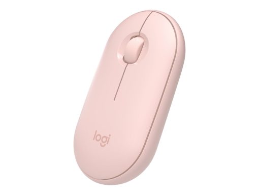 logitech pebble m350 optisk tradlos pink