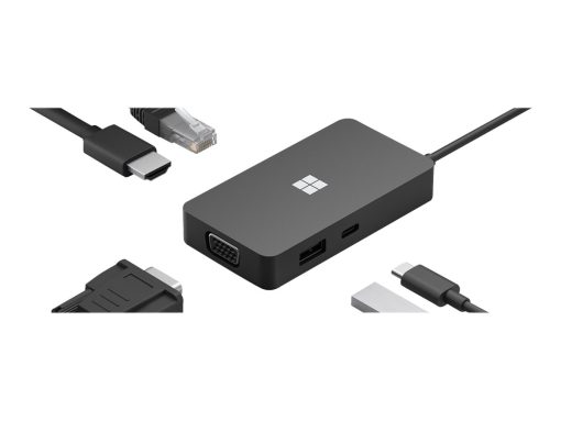 microsoft usb c travel hub dockingstation