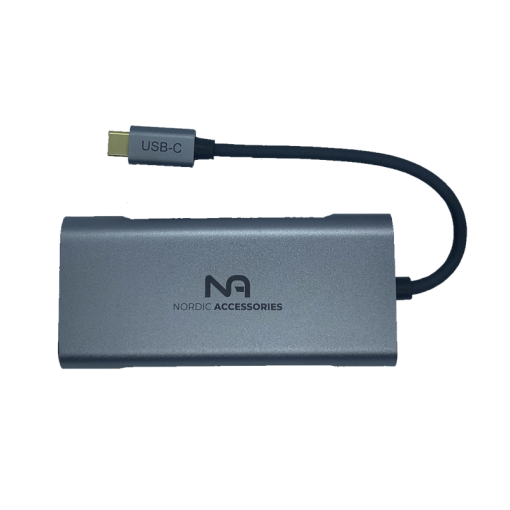 nordic accessories nor uh07 3 7 in 1 usb c dock