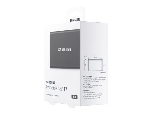 samsung portable ssd t7 ssd mu pc1t0t 1tb usb 32 gen 2 7