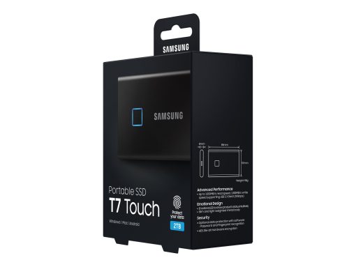 samsung portable ssd t7 touch ssd mu pc2t0k 2tb usb 32 gen 2 6