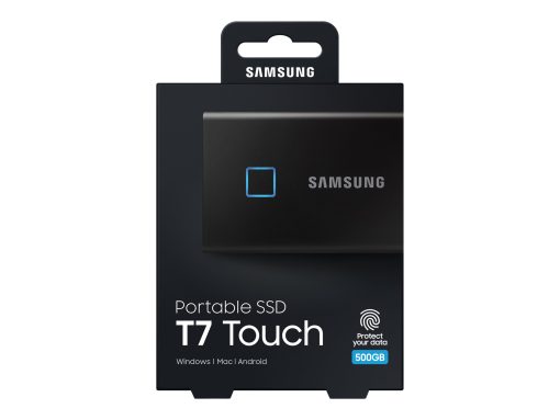 samsung portable ssd t7 touch ssd mu pc500k 500gb usb 32 gen 2 7