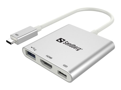 sandberg usb c hdmi usb dockingstation